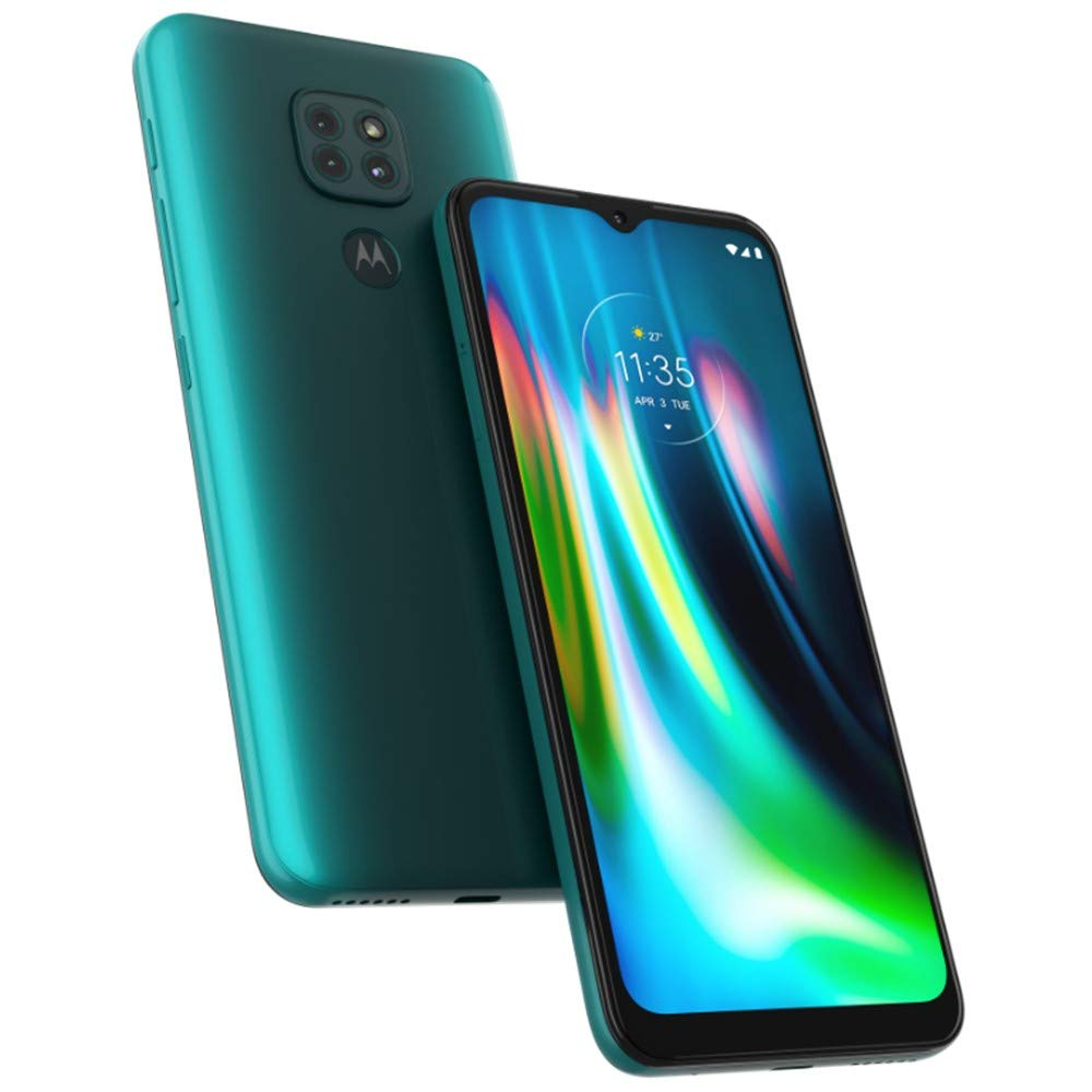 Motorola モトローラ g9 play フォレストグリーン Telefon mobil Motorola Moto G9 Play, Dual SIM, 64GB, 4GB RAM, 4G
